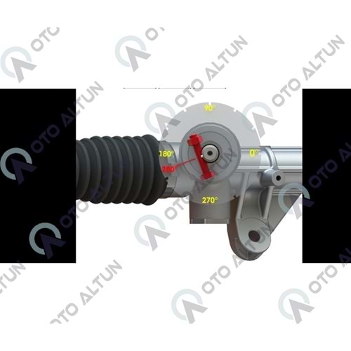 DİREKSİYON KUTUSU CLIO IV **PINYON 123mm TUR 2,76**