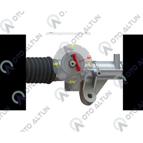 DİREKSİYON KUTUSU CLIO IV **PINYON 123mm TUR 2,64**