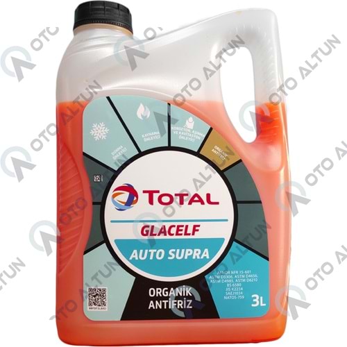 ANTİFRİZ KIRMIZI 3 LT. TOTAL AUTO SUPRA