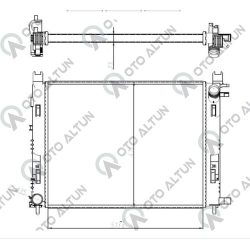 SU RADYATÖRÜ CLIO IV
