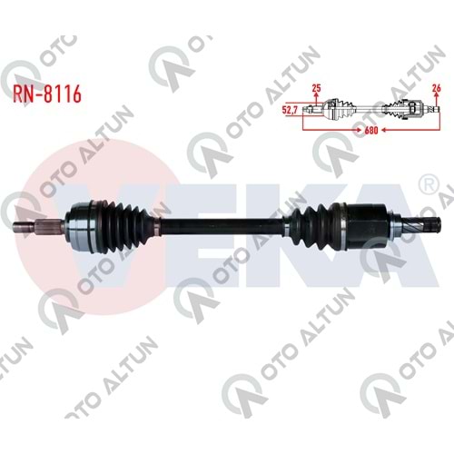AKS SOL FLUENCE 6 VİTES