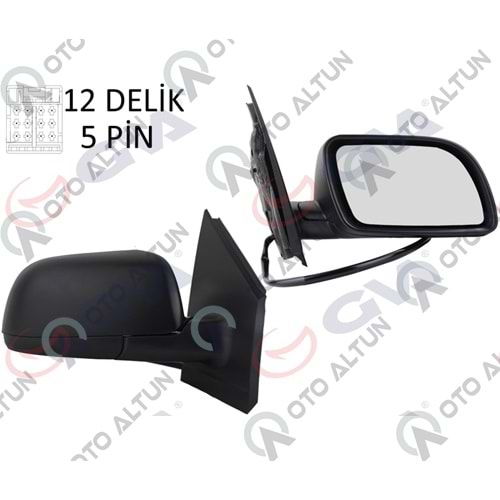 DİKİZ AYNASI DIŞ SAĞ Polo 02> ELK.