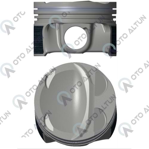PİSTON+SEGMAN STD H5F 1.2 Tce CLIO IV